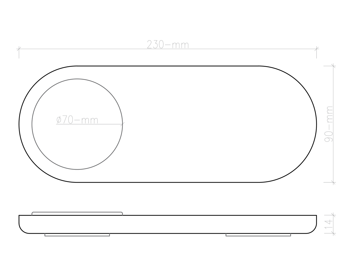 Mini Sunum - Meşe / Deri