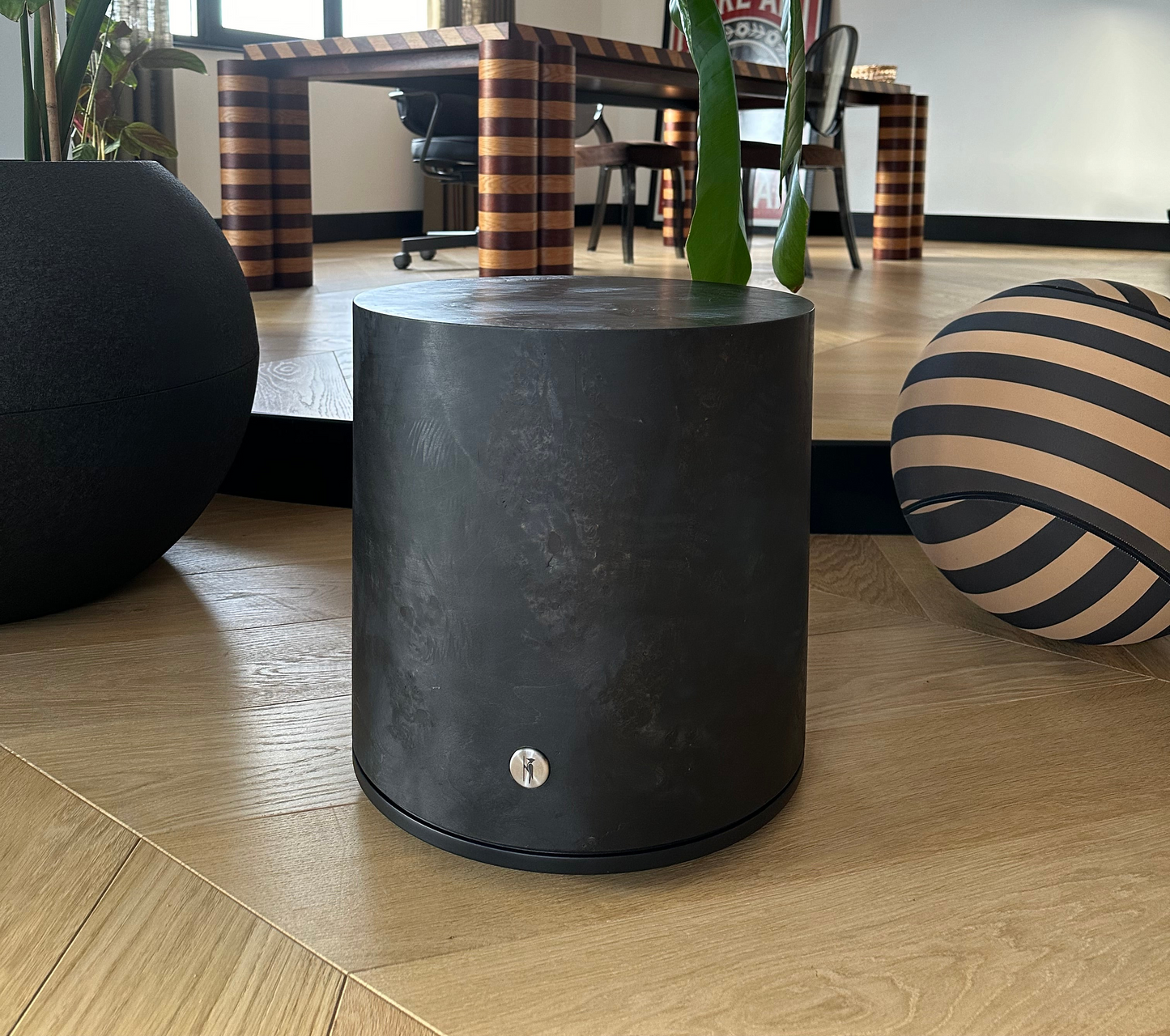 GRUND - Mazel Kök Sehpa / Siyah / Mat