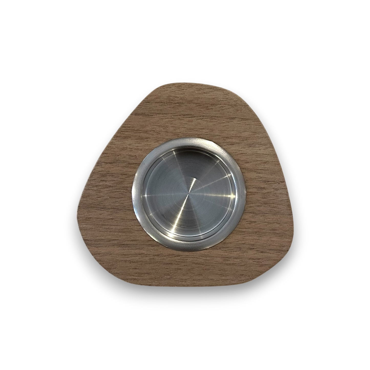Amorf Tealight Mumluk / Naturel Ceviz