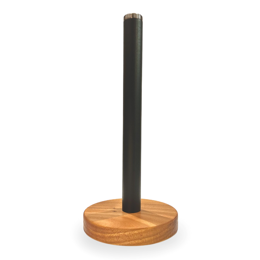 Kâğıt Havlu Standı / Siyah & Ceviz