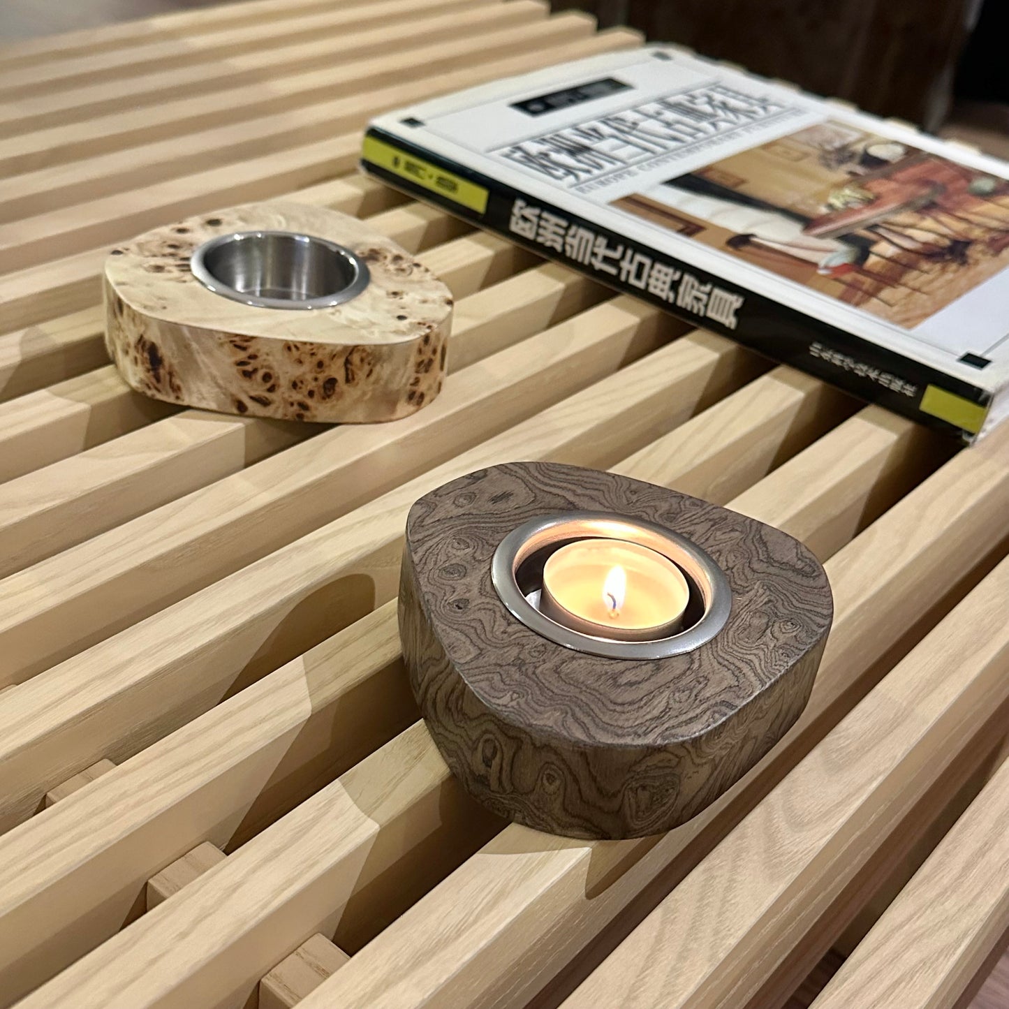 Amorf Tealight Mumluk / K-1 Kök