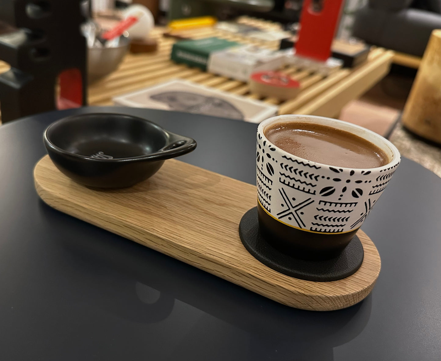 Mini Sunum - Meşe / Deri