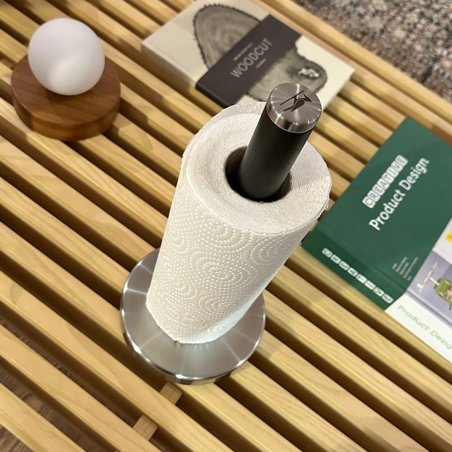 Kâğıt Havlu Standı / Siyah & Paslanmaz