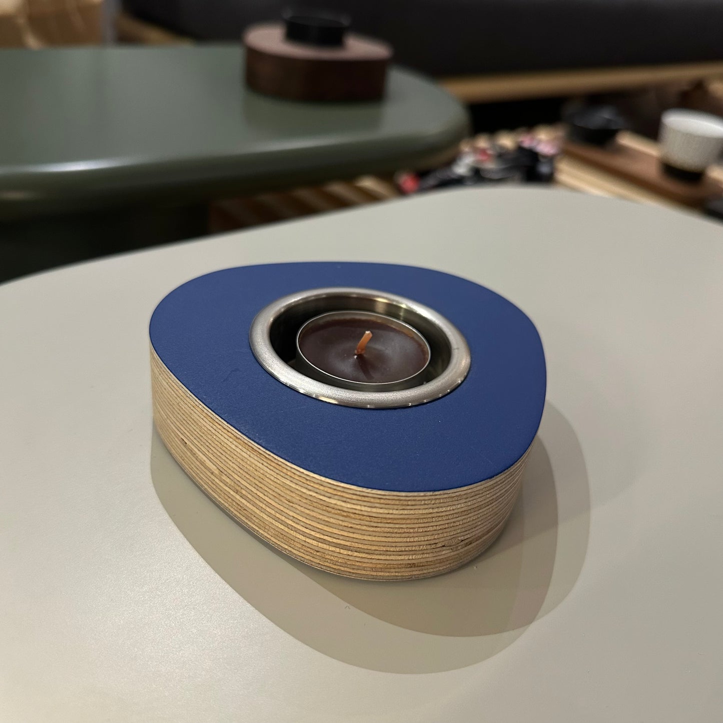 Serbest Form Mumluk / Mavi