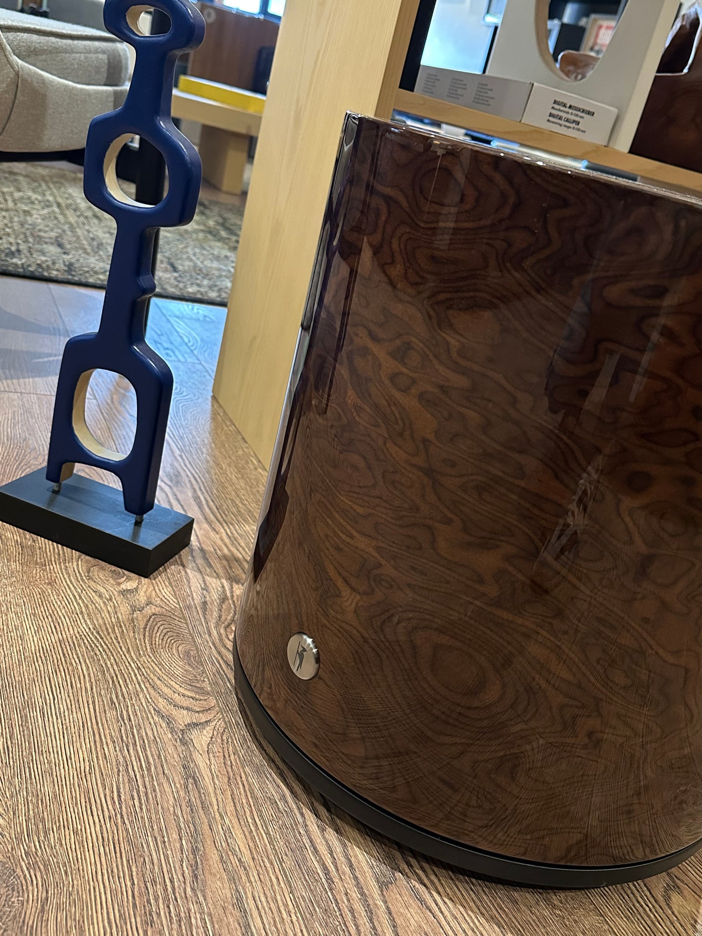 GRUND - Kök Sehpa / Kahve / Parlak