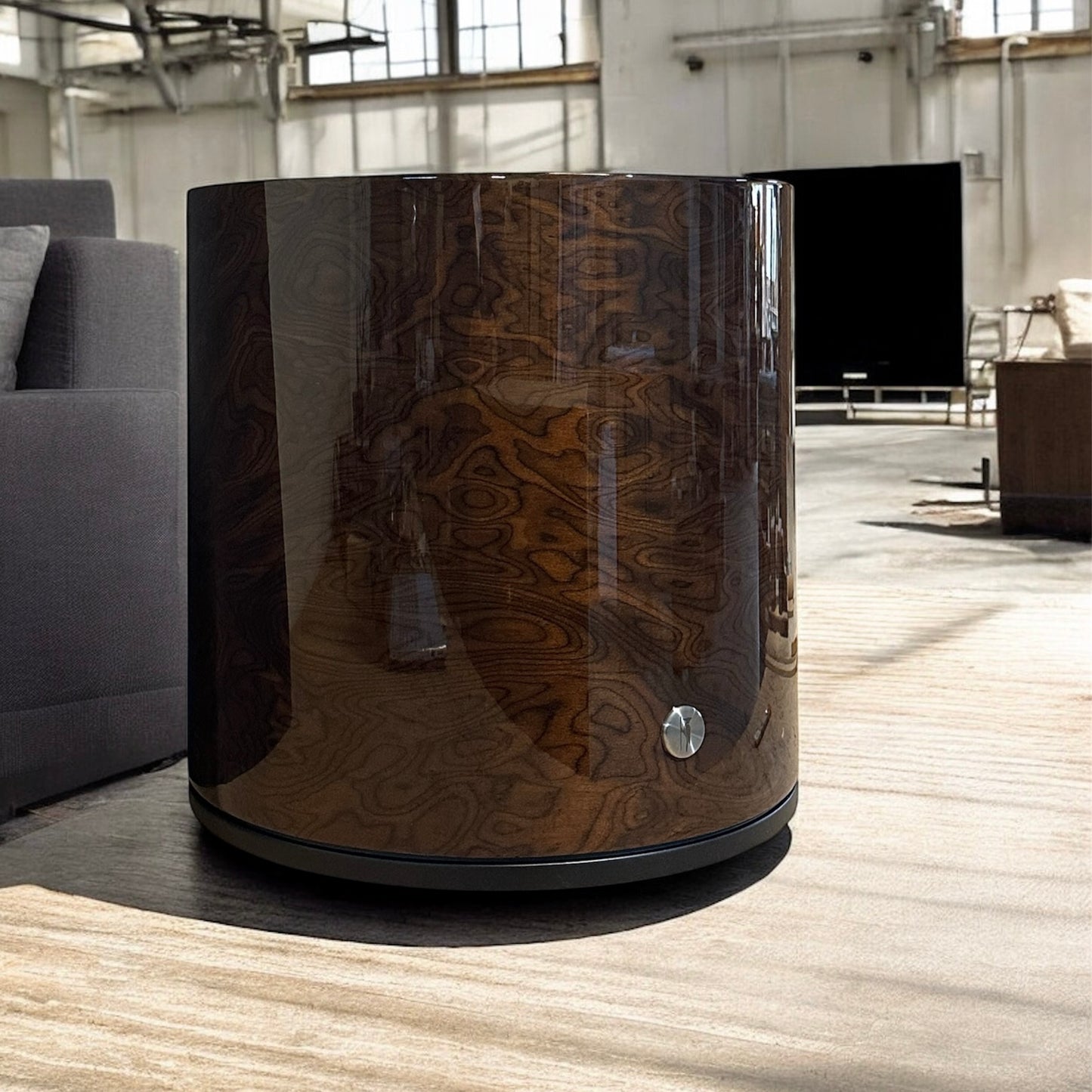 GRUND - Kök Sehpa / Kahve / Parlak